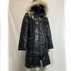 Y2K ファイヤーマン　キルティング　中綿コート　ファー　00s_archive