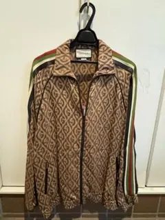 GUCCI GGパターン ジップアップジャケット