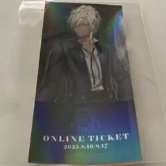 ブラスタ　ブラパ 特典　チケット風ホログラムステッカー（チームC クー）