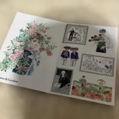 送料込み ポーの一族 美麗シール 쿠지 5 Flower&Garden
