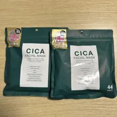 【増量】CICA FACE MASK 44枚 2つ プレミアムフェイシャルマスク