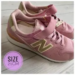 New Balance ピンク スニーカー 21cm 996