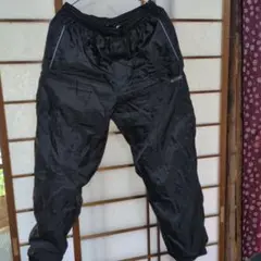 Kaepa ブラック トラックパンツ