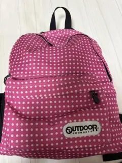 星*屋様 OUTDOOR PRODUCTS リュック ピンク ドット柄のサムネイル