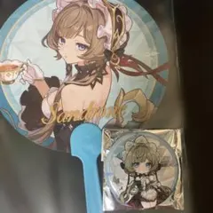 C108 原神 サンドローネ 缶バッジ2種 うちわ2種 - メルカリ