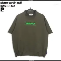 ウィンダンシー ピエールカルダン ゴルフ モックネック 黒 L - メルカリ
