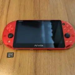 良品　PS Vita 本体 PCH-2000 ネオンオレンジ 16GB付
