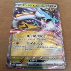 タケルライコウEX 240HP ポケモンカード値段交渉あり タケルライコウEX 240HP ポケモンカード値段交渉あり 【公式通販】