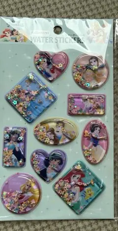 ウォーターシール ディズニープリンセス Seria セリア シール