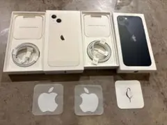 Apple iPhone13 空箱&ライトニングケーブル×2セット