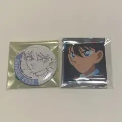 名探偵コナン アニメ コナン展 原画缶バッジ 工藤新一