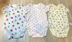 UNIQLO ロンパース肌着3点セット　90