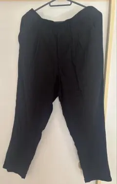 しまむら 黒いカジュアルパンツ LLサイズ