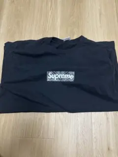 Supreme バンダナロゴブラック Tシャツ