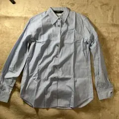 MaxMara WEEKEND LINE ストライプ長袖シャツМ 第3ボタン欠品