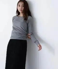 NATURAL BEAUTY BASIC シアーカットソーシリーズ クルーネック