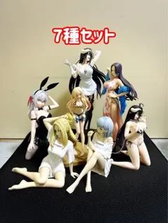 【人気フィギュア】7種セット　着せ恋　海夢　ハンコック　アルベド　アーリャ