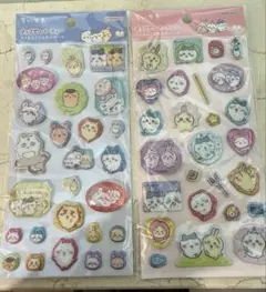 ちいかわ　新作　ラメきらクリスタルシール　2枚セット　正規品