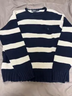 polo ralph lauren ボーダーニット　古着