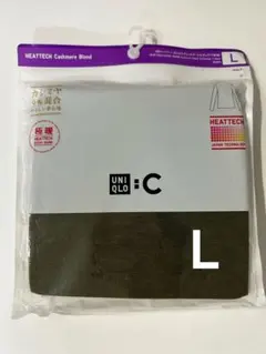 【新品】ユニクロ 極暖ヒートテック カシミヤブレンド タートルネックT Lサイズ