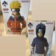 一番くじ NARUTO 中忍試験編 A賞　うずまきナルト　B賞 うちはサスケ