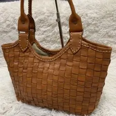 PEAK SPEAK トートバッグ レザー 編み込み