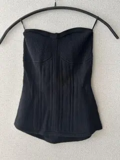 UNIQLO×Mame Kurogouchi ブラックビスチェ XS/S