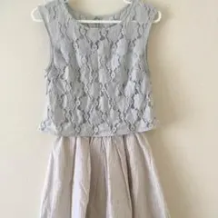 値下げ！dazzlin♡新品未使用 セットアップワンピース