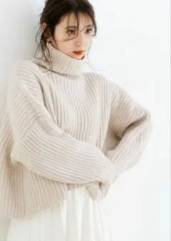 セーター 厚手 レディース