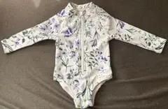 next 花柄長袖ベビー水着6-9M