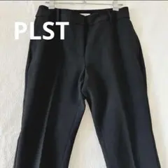 プラステ テーパードパンツ スラックス ストレッチ オフィス カジュアル M