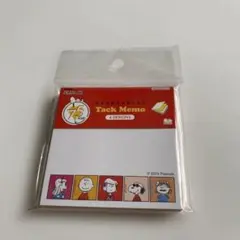 PEANUTS 75周年 Tack Memo 4デザイン　未開封　スヌーピー