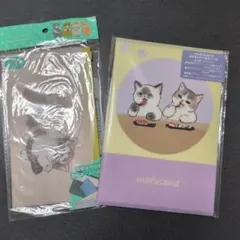 mofusand A5クリアファイルセット 猫とレッサーパンダ