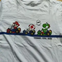 ユニクロ マリオカート Tシャツ 130サイズ