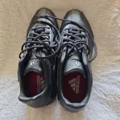 adidas ブラック 野球 スパイクシューズ