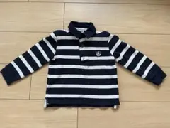 【PETIT BATEAU】 プチバトー 長袖ポロシャツ 95cm 男の子