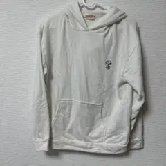 PEANUTS スヌーピー パーカー 白　レディース　Sサイズ