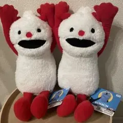 パペットスンスンBIGぬいぐるみ〜WA!〜 ノンノン×２点