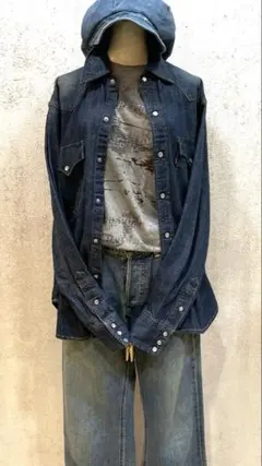 levi's RED TAB リーバイス デニムシャツ 60505 M日本製