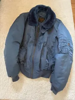 カ*ズ様 難あり　アルファ インダストリーズ B-15C ネイビー ALPHA INDUSTRIES（アルファ インダストリーズ）TYPE B-15C(MOD