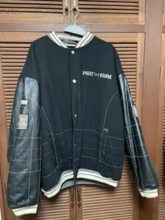 希少 極美品 FAT スタジャン 袖レザー キルティング ジャケットフルデコ 希少 極美品 FAT スタジャン 袖レザー キルティング ジャケットフルデコ