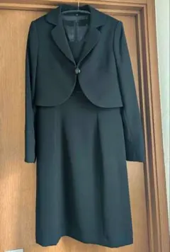 【美品】ブラックフォーマル 7号 礼服 セットアップ アンサンブル