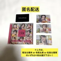 timelesz アルバム FAM 通常盤 トレカ付き