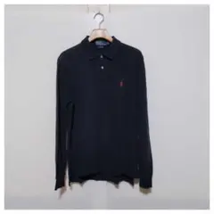 ポロラルフローレン POLO RALPH LAUREN 長袖 ポロシャツ L