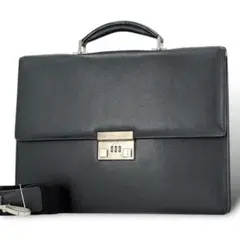 美品 バリー ビジネスバッグ ブリーフケース A4可 2way ダイヤルロック