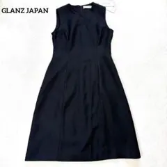 タグ付き✨【GLANZ JAPAN 】ノースリーブワンピース　ブラック
