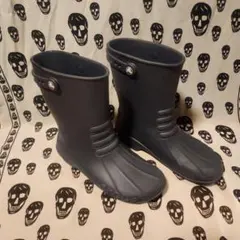 Crocs クロックス　レインブーツ　紺色 M8 W10 26cmのサムネイル