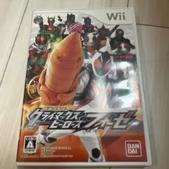 Wii 仮面ライダー クライマックスヒーローズ フォーゼ　特典カード付き