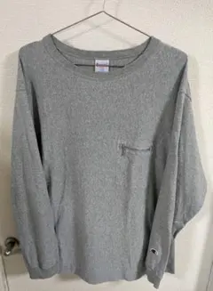 Champion Reverse Weave ロンT　 L 　グレー