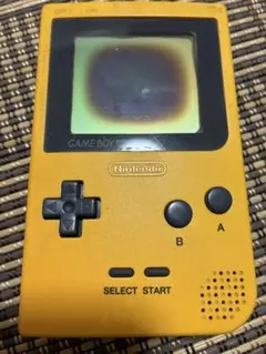 ジャンク品　任天堂 ゲームボーイポケット イエロー 本体